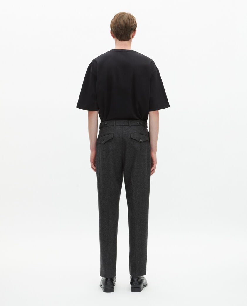 The Kooples H MIDDLE GREY dark gray tailored pants