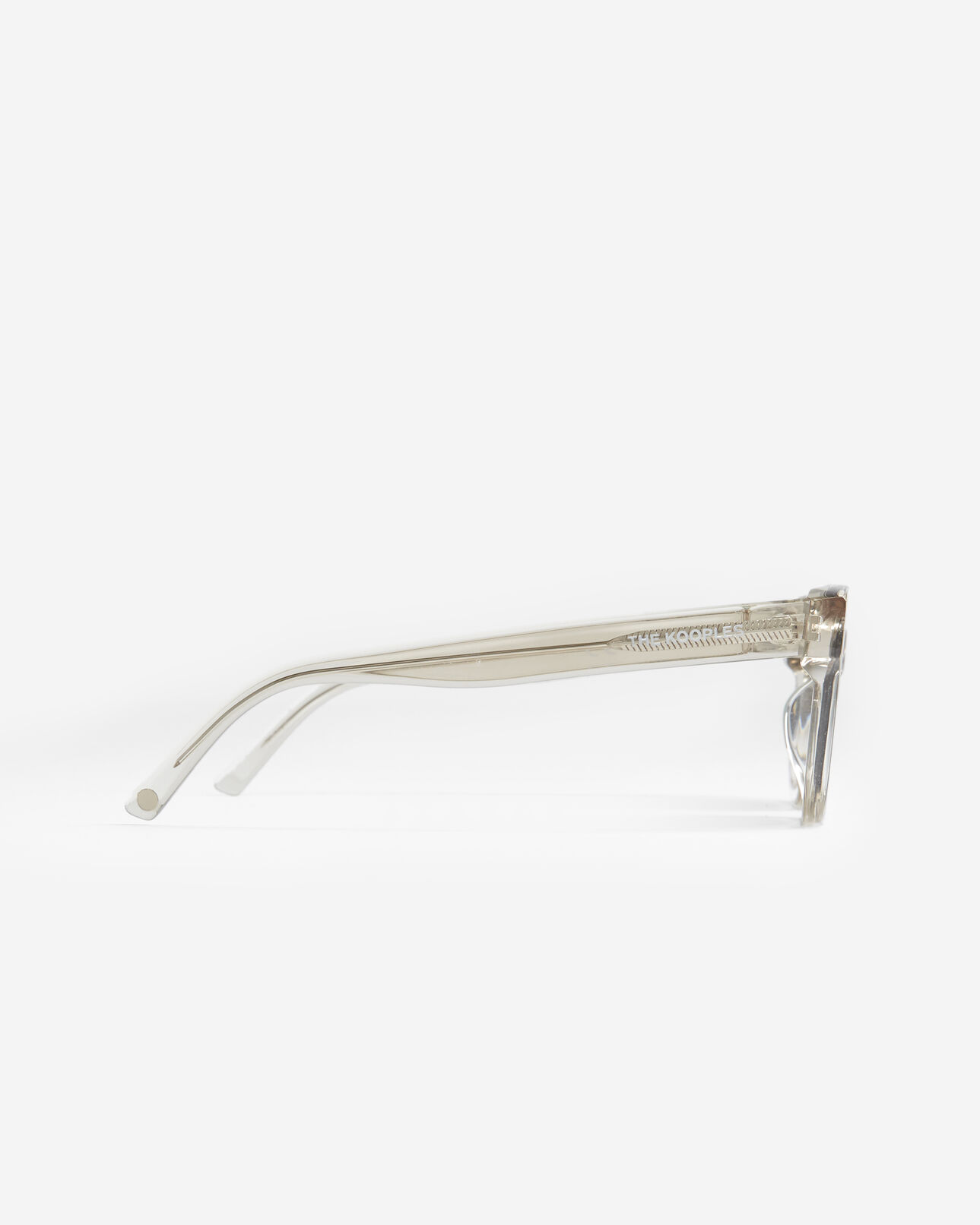 The Kooples WOMEN GREY transparent gray sunglasses