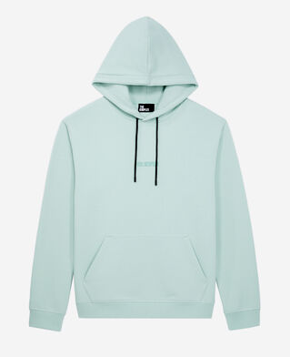 The Kooples MEN OCEAN men's green hoodie with logo