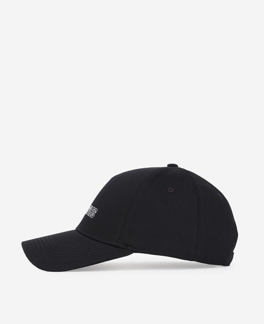black cap with logo