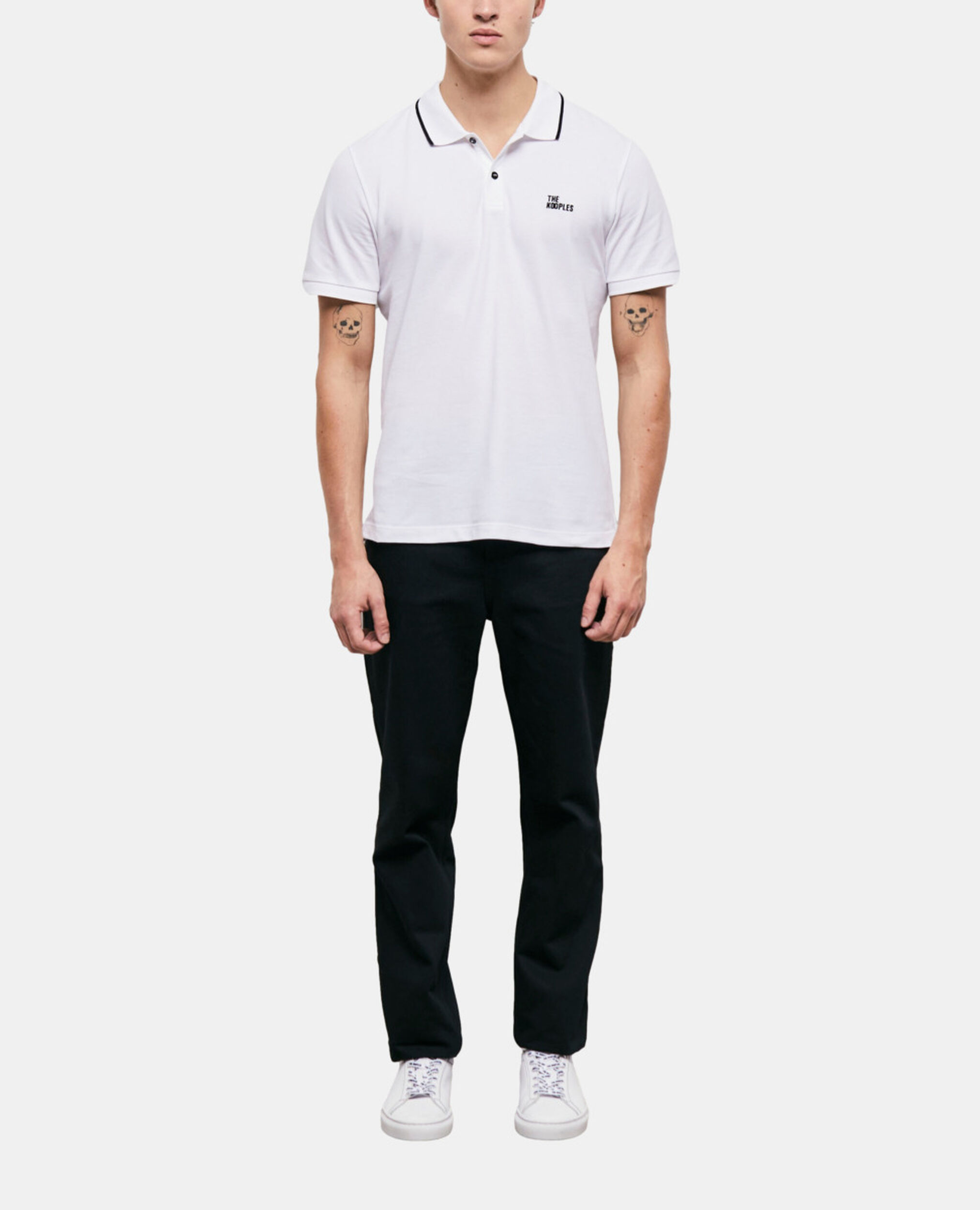 White classic polo, SNOW WHITE, hi-res image number null