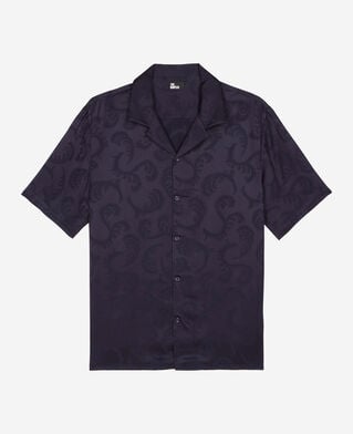 The Kooples MEN NAVY navy short-sleeve shirt