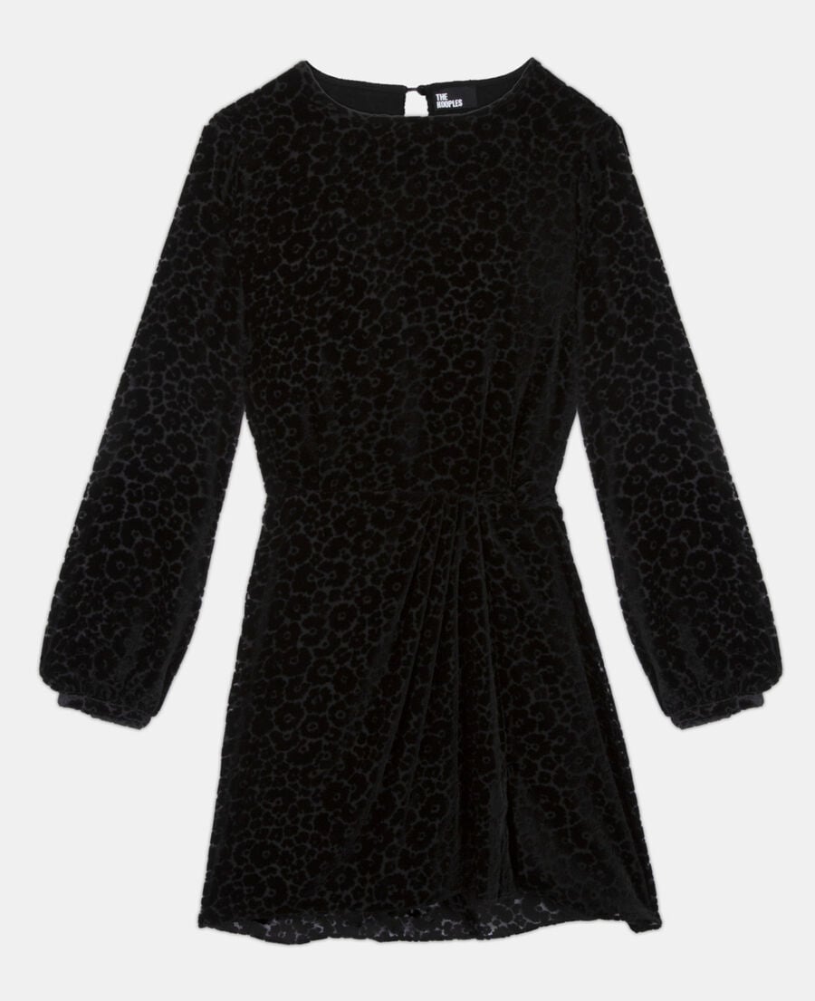 The Kooples WOMEN BLACK short black dress