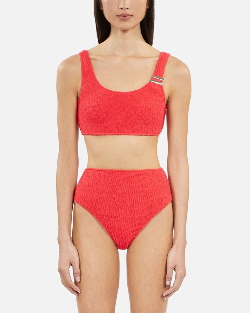 The Kooples F RED the kooples x luz swimsuit top red bra