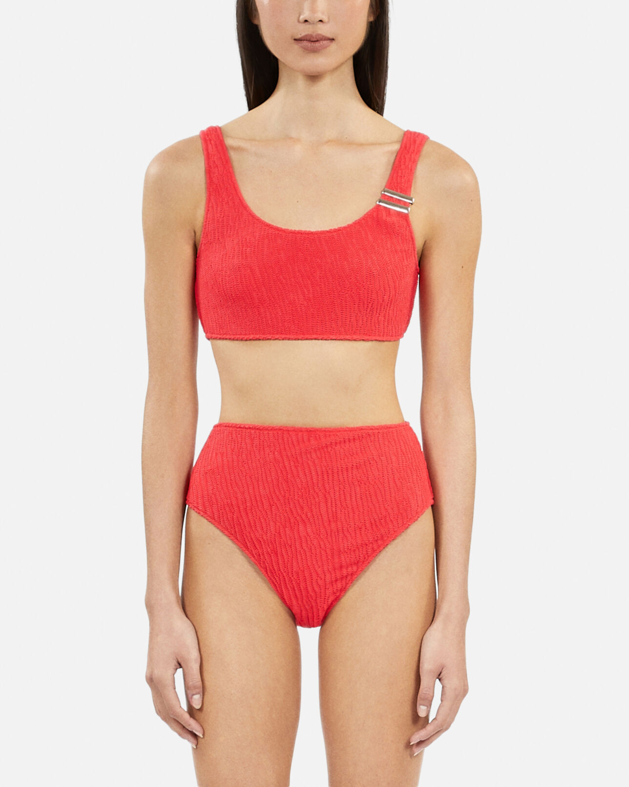 The Kooples FEMME RED haut de maillot de bain the kooples x luz brassière rouge