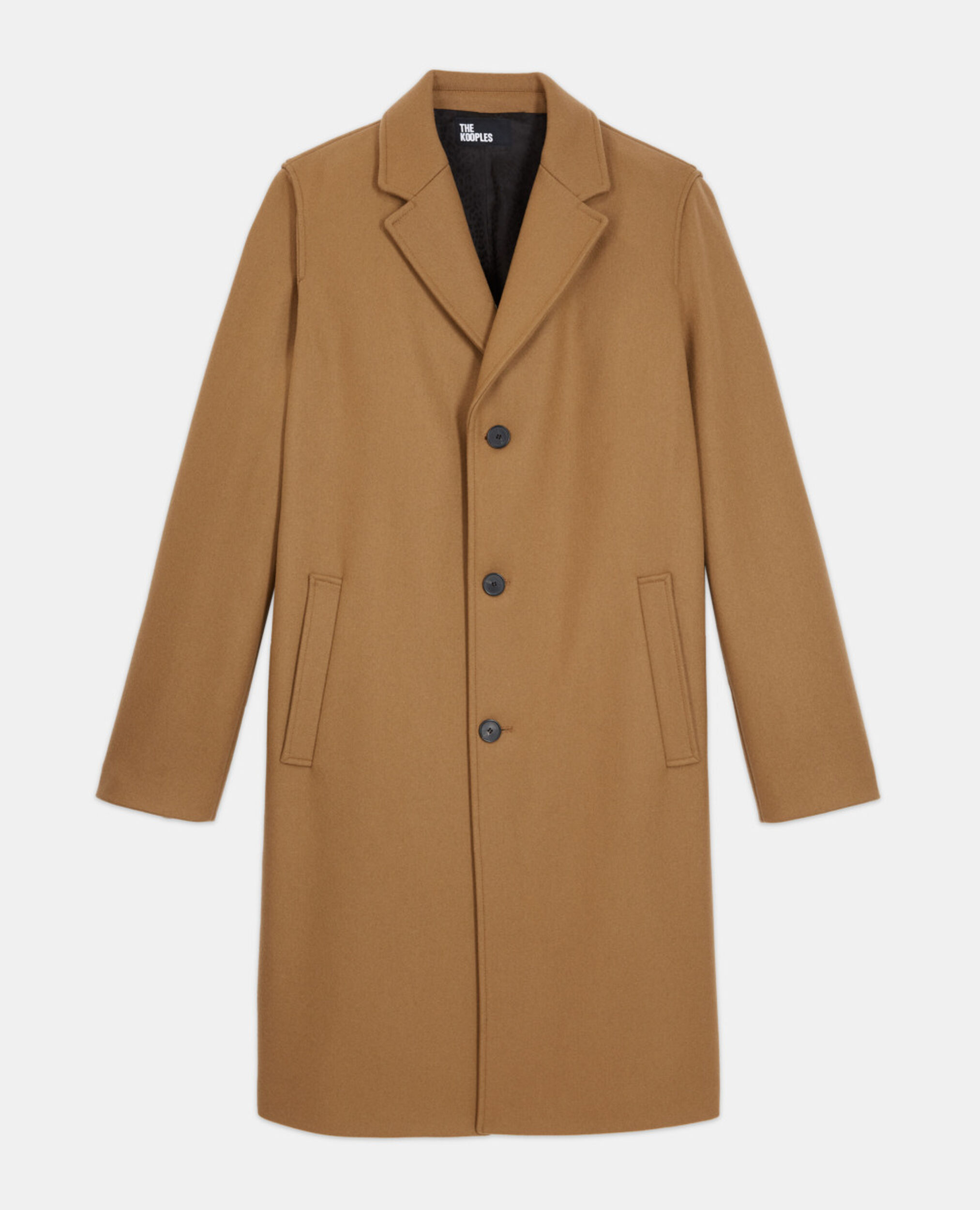 Camel wool coat, CAMEL, hi-res image number null