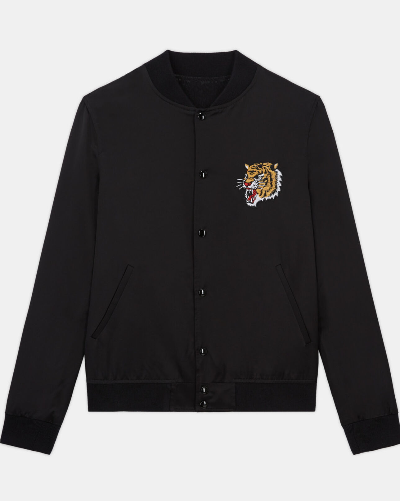 The Kooples HOMME BLACK blouson forever kooples réversible noir