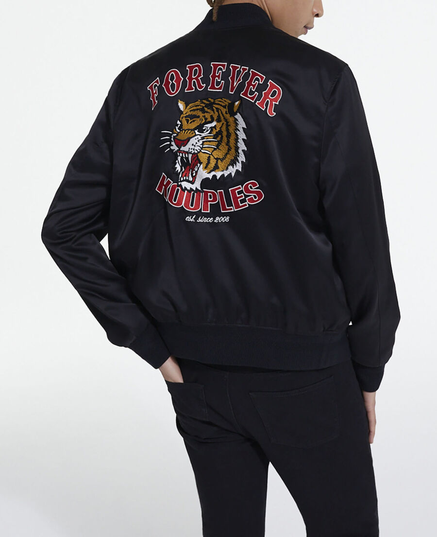 blouson forever kooples réversible noir