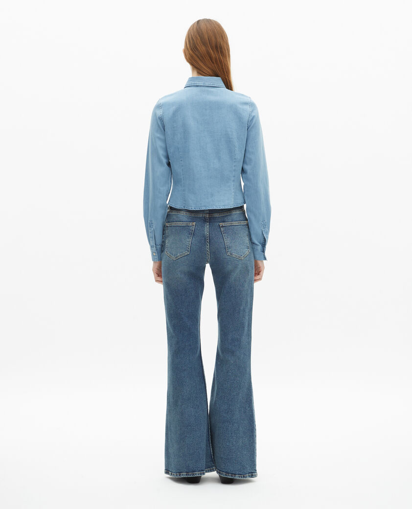 The Kooples FEMME BABY BLUE chemise en denim