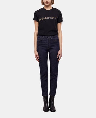 The Kooples WOMEN BLUE BRUT blue slim-fit jeans