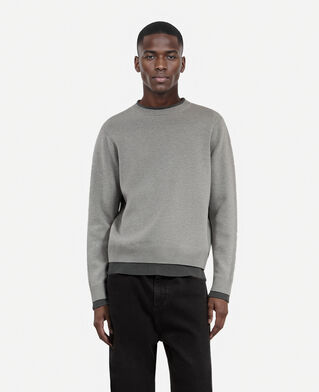The Kooples HOMME MIDDLE GREY / ANTHRACITE pull gris