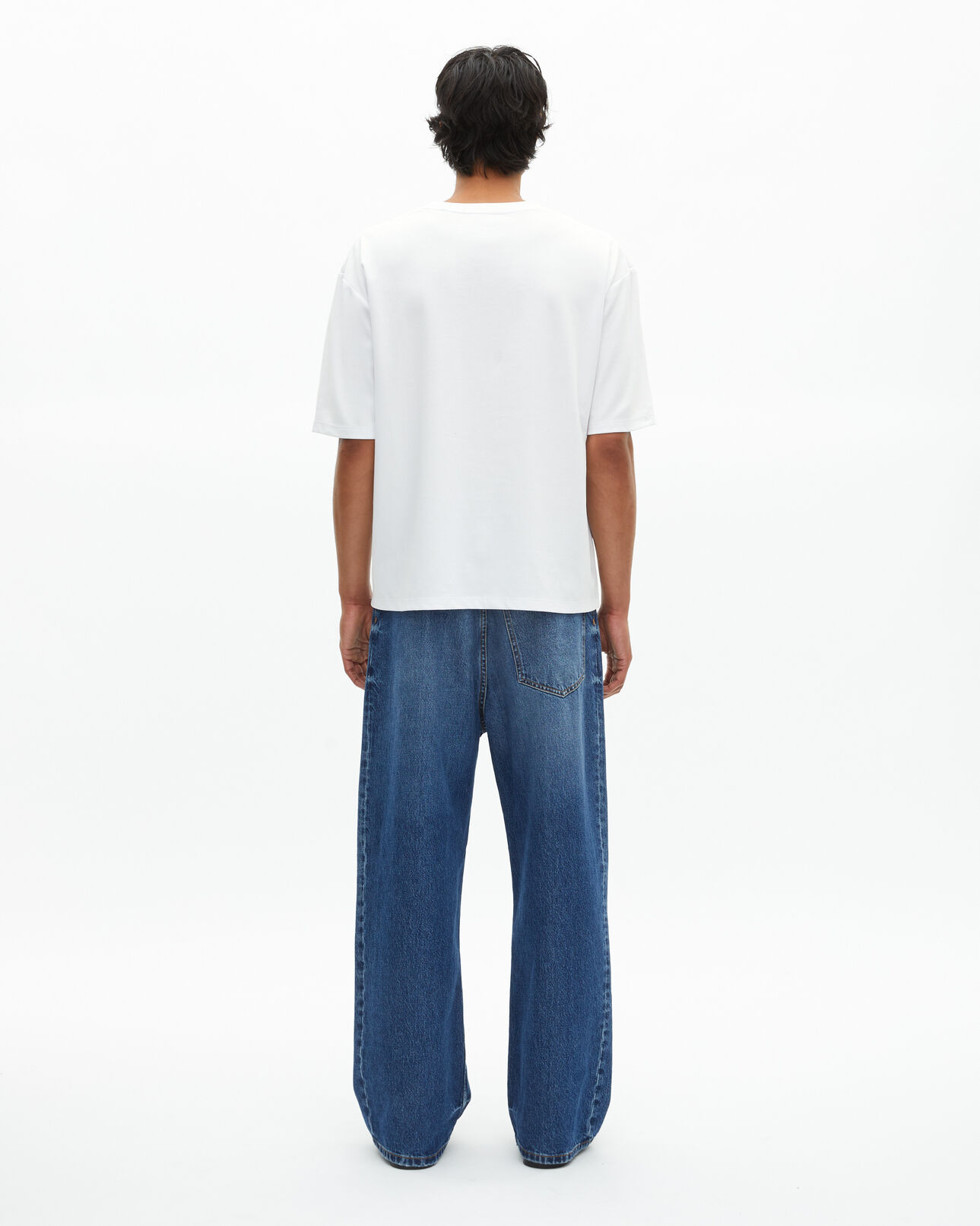 The Kooples H WHITE large plain white t-shirt