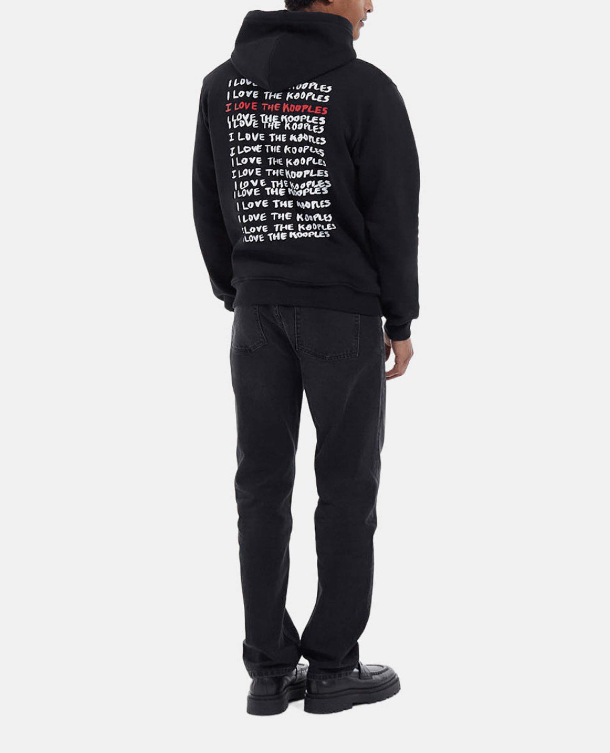 Sweat noir best sale the kooples