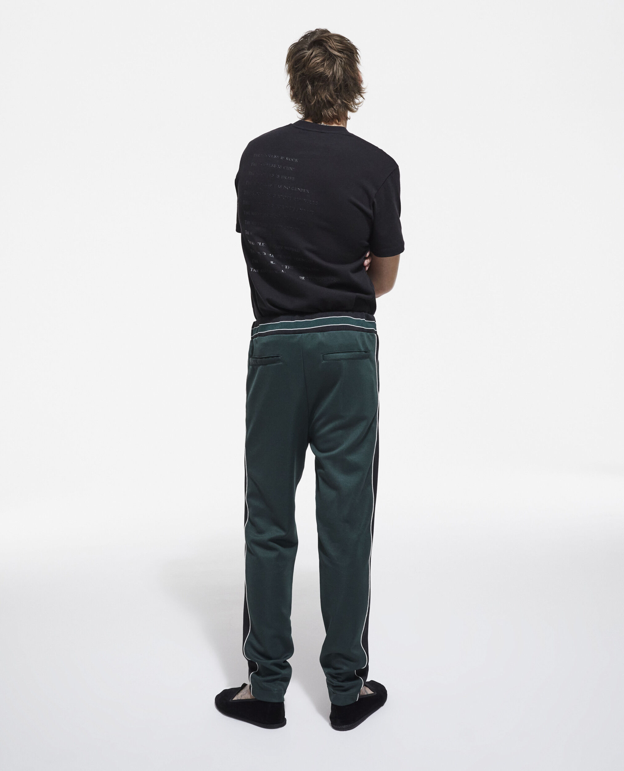 Khaki joggers, VERT BOUTEILLE, hi-res image number null