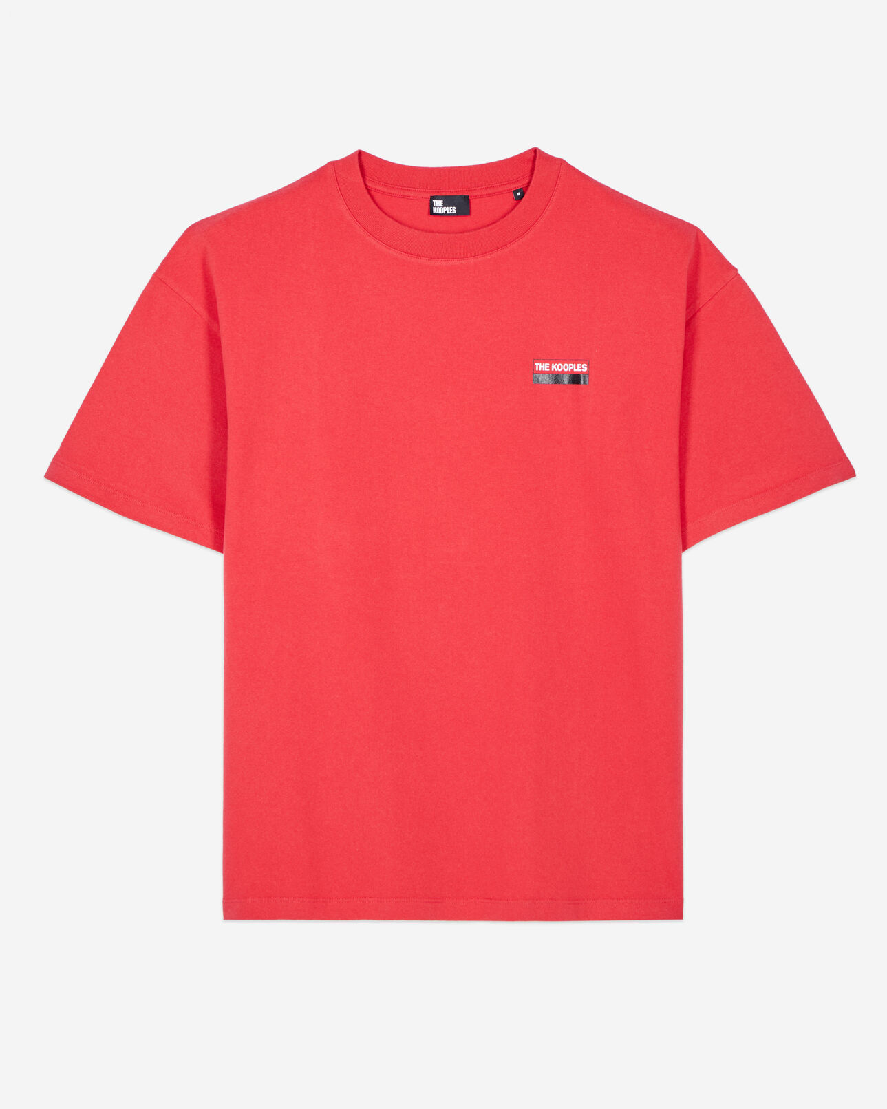 The Kooples HOMME RUBIS t-shirt avec sérigraphie rouge
