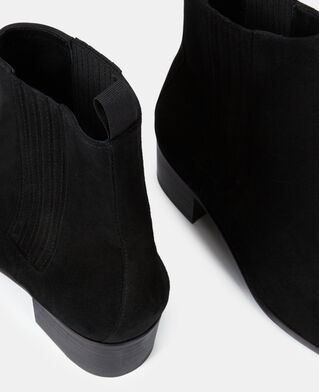 The Kooples MEN BLACK black suede leather boots