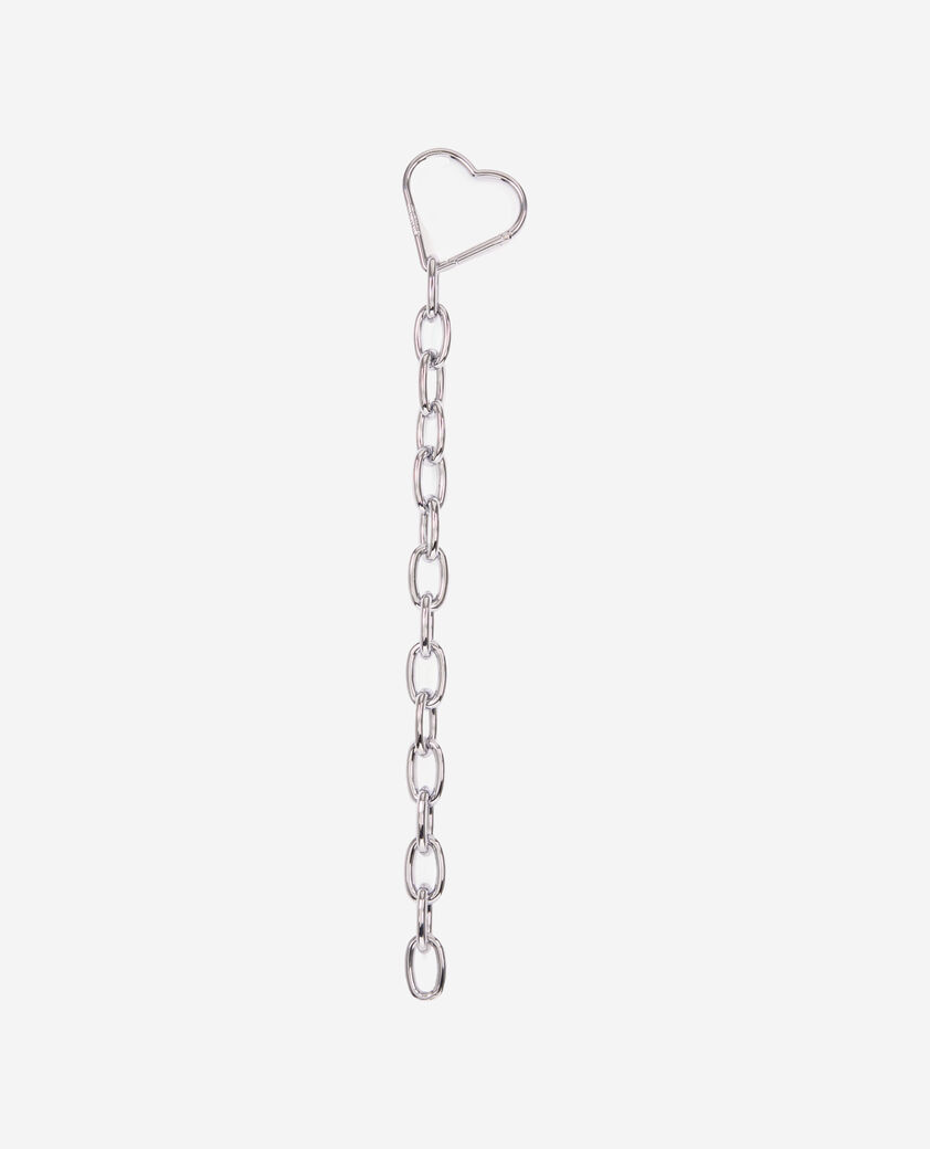 The Kooples FEMME SILVER chaîne de sac amelia argentée