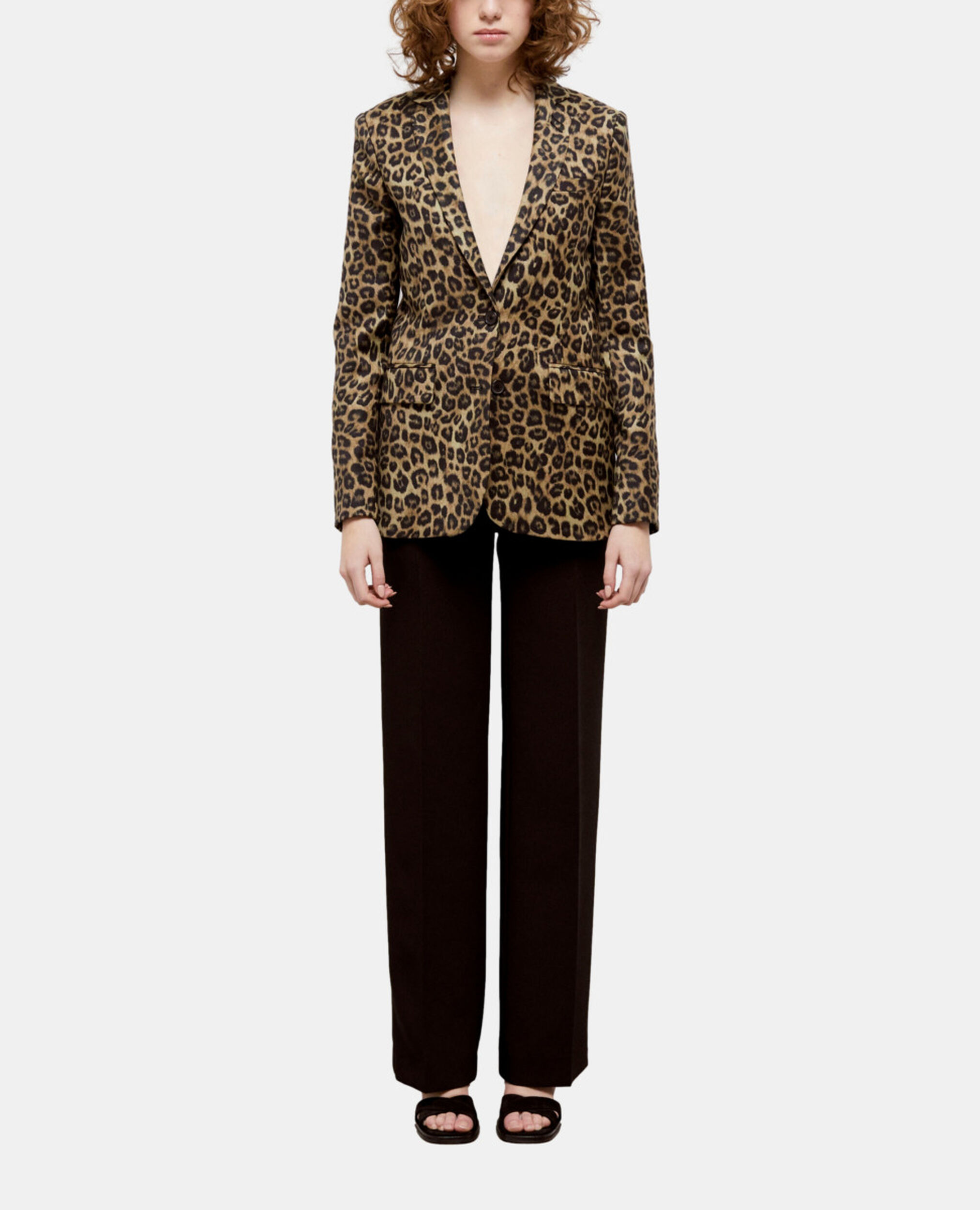Veste droite léopard, LEOPARD, hi-res image number null