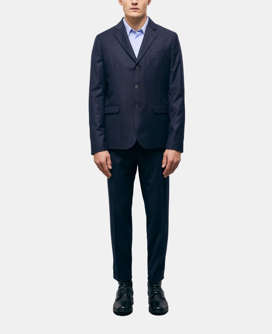 The Kooples HOMBRE NAVY chaqueta traje lana azul marino