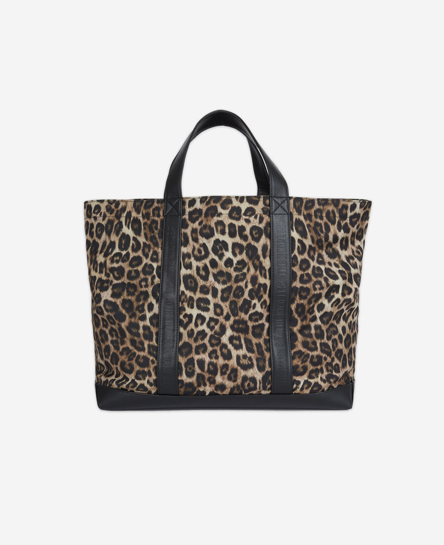 sac cabas léopard