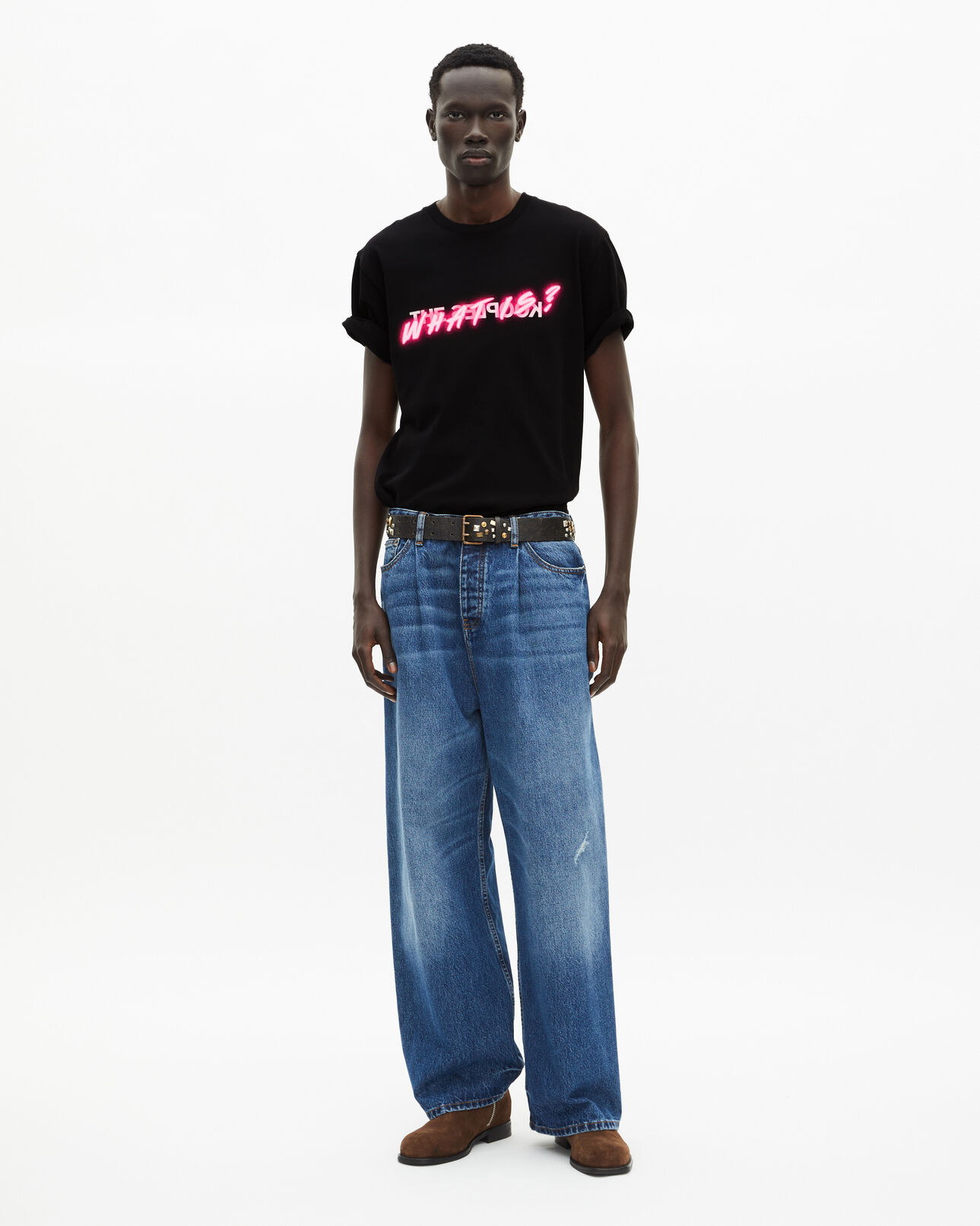 The Kooples HOMME BLACK t-shirt what is noir