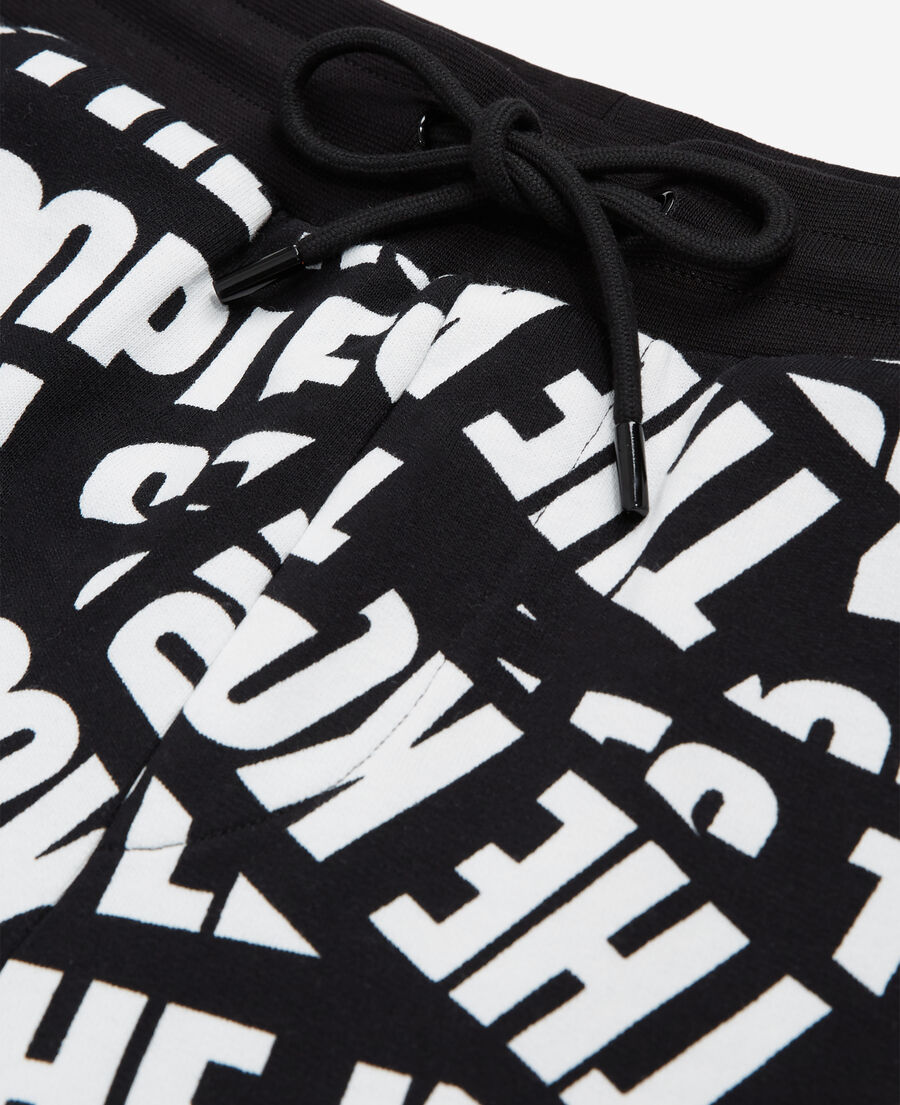 shorts with tape logo