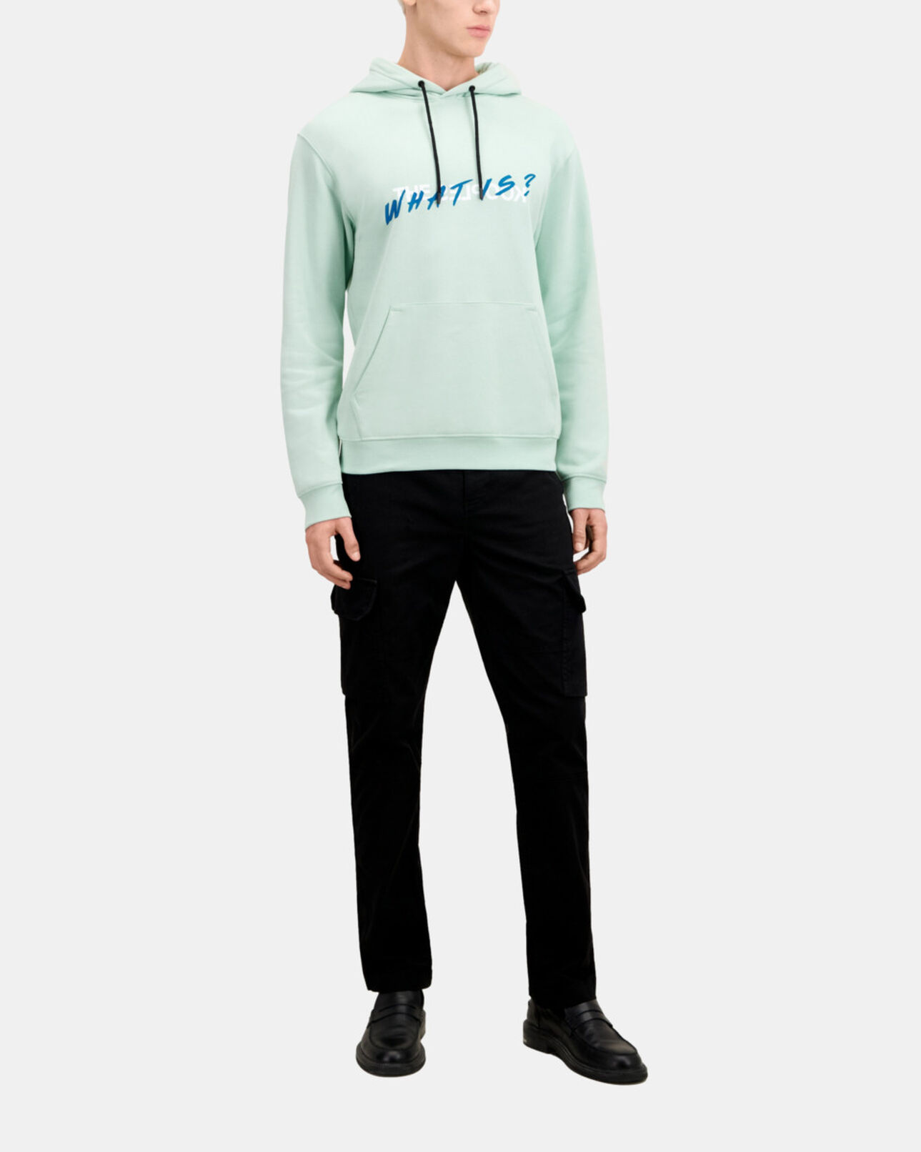 The Kooples MEN OCEAN men's green what is hoodie