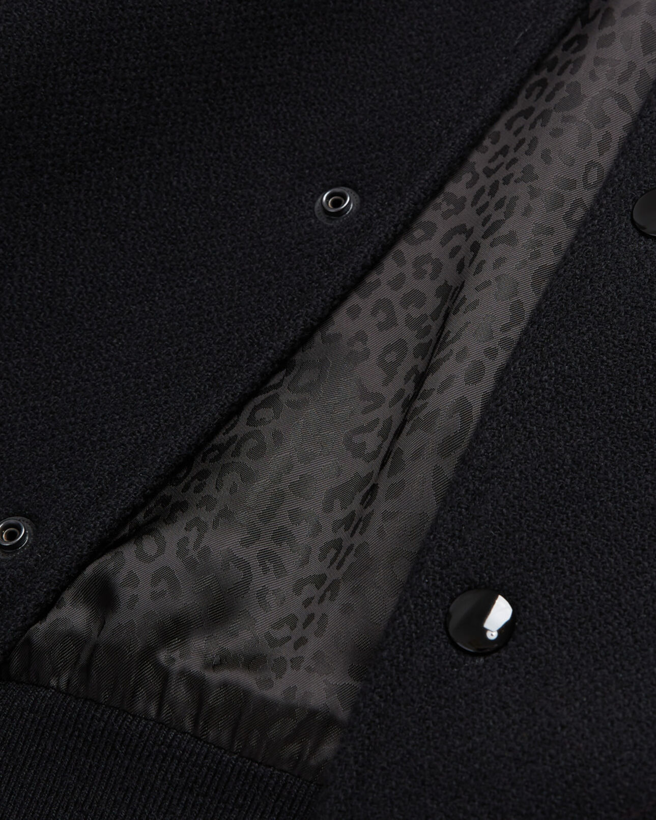 The Kooples MEN BLACK black wool jacket
