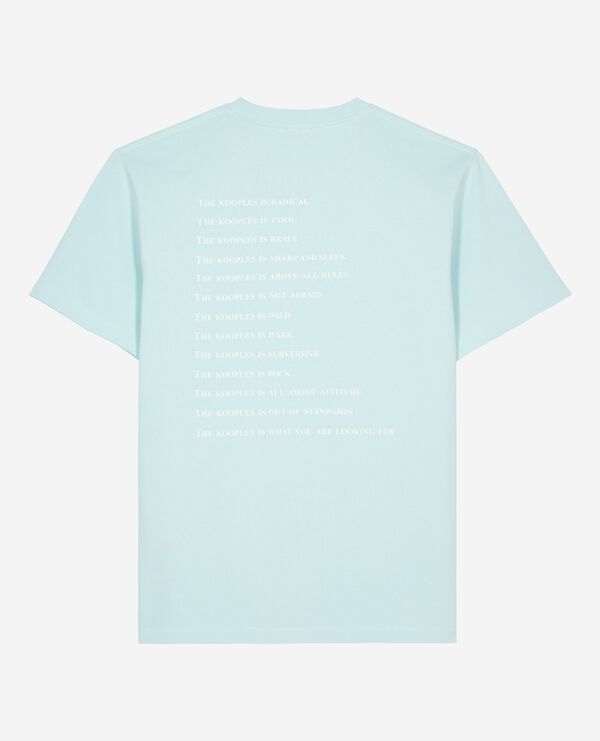 The Kooples HOMME BABY BLUE t-shirt what is bleu ciel