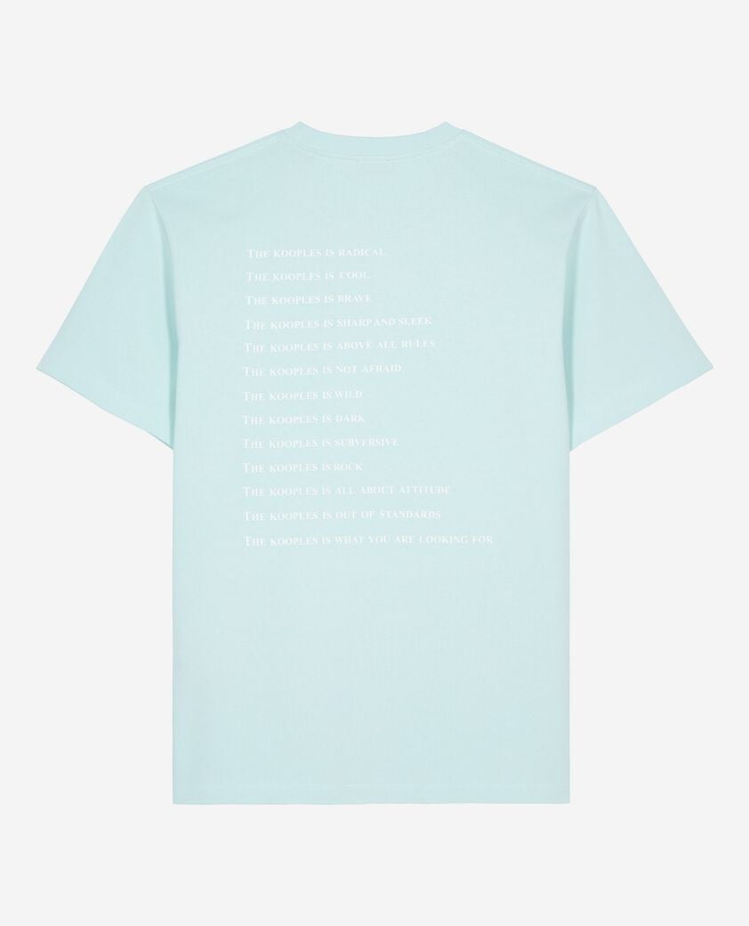 The Kooples HOMBRE BABY BLUE camiseta what is azul