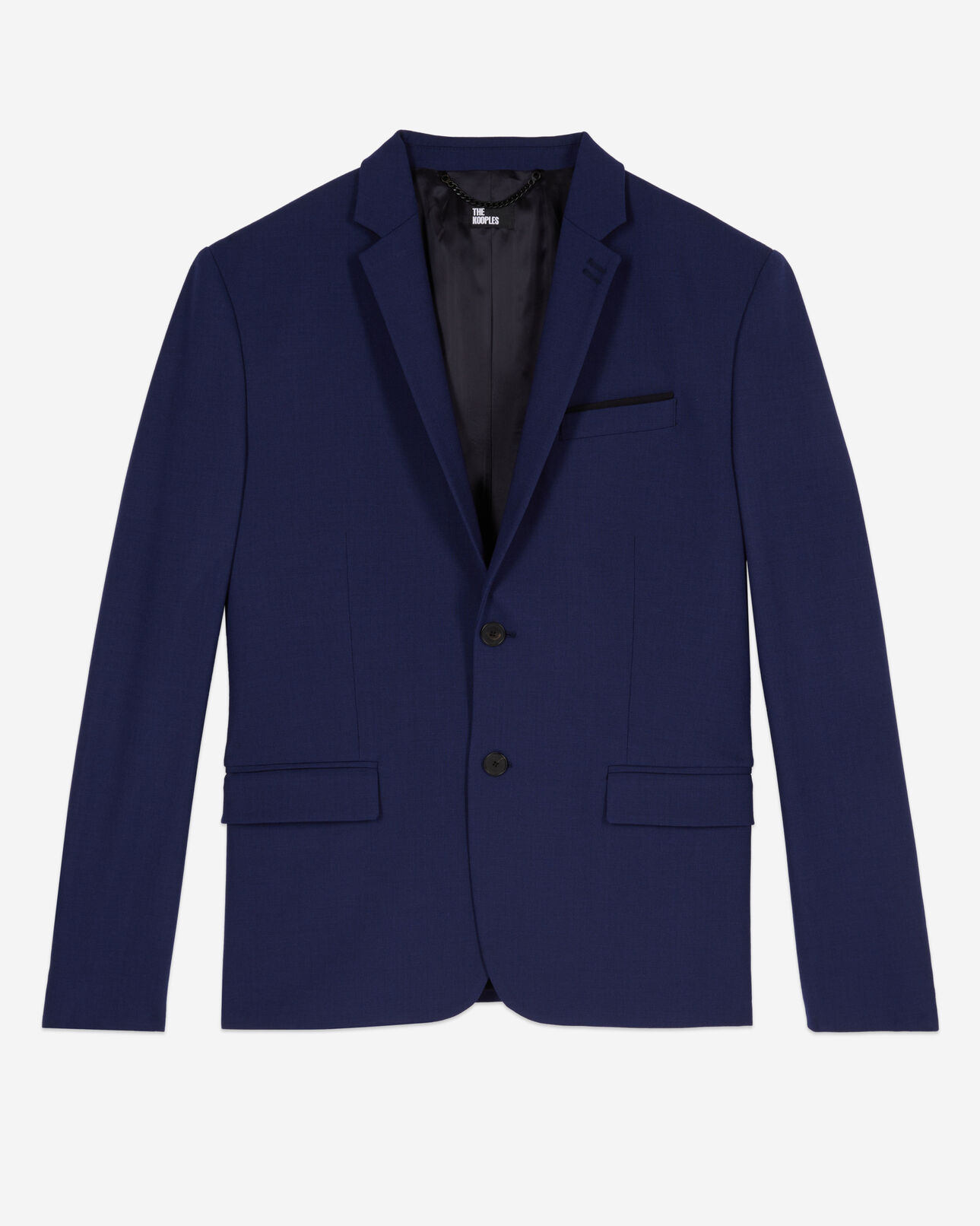 The Kooples HOMME DARK BLUE veste de costume en laine bleu vif