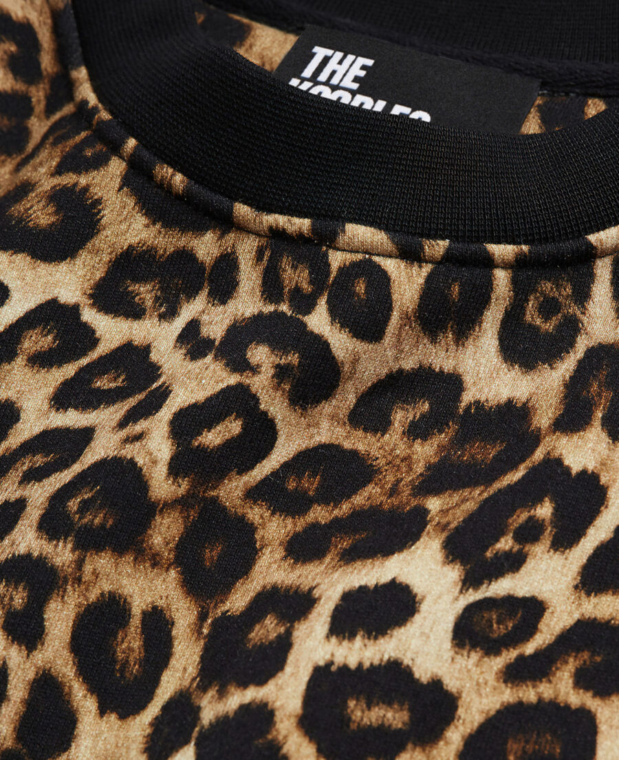 sweatshirt léopard