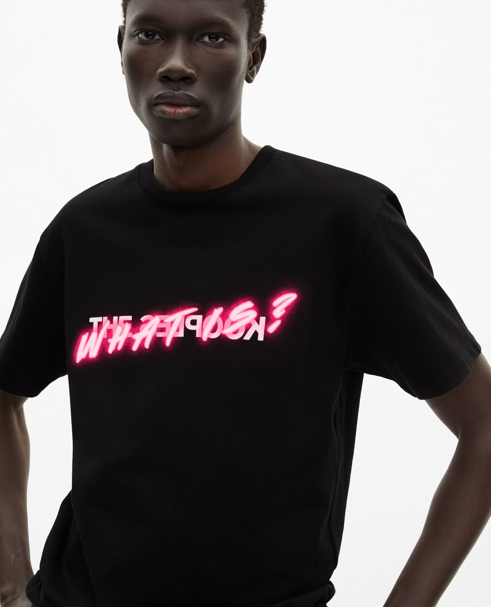 T-shirt What is noir, BLACK, hi-res image number null
