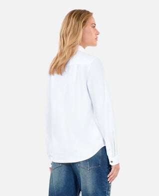 The Kooples F WHITE white poplin shirt