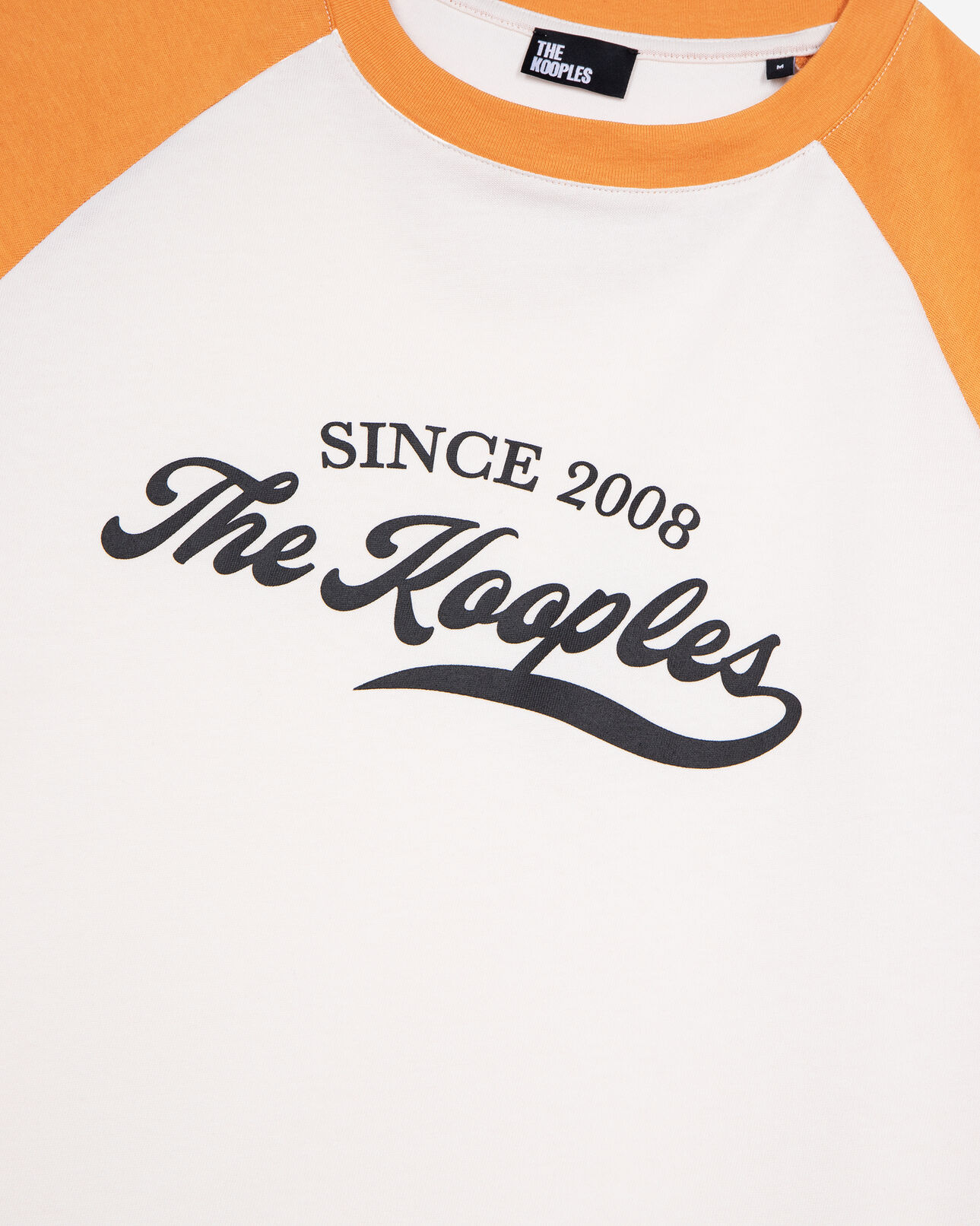 The Kooples HOMBRE ECRU camiseta serigrafía blanco crudo