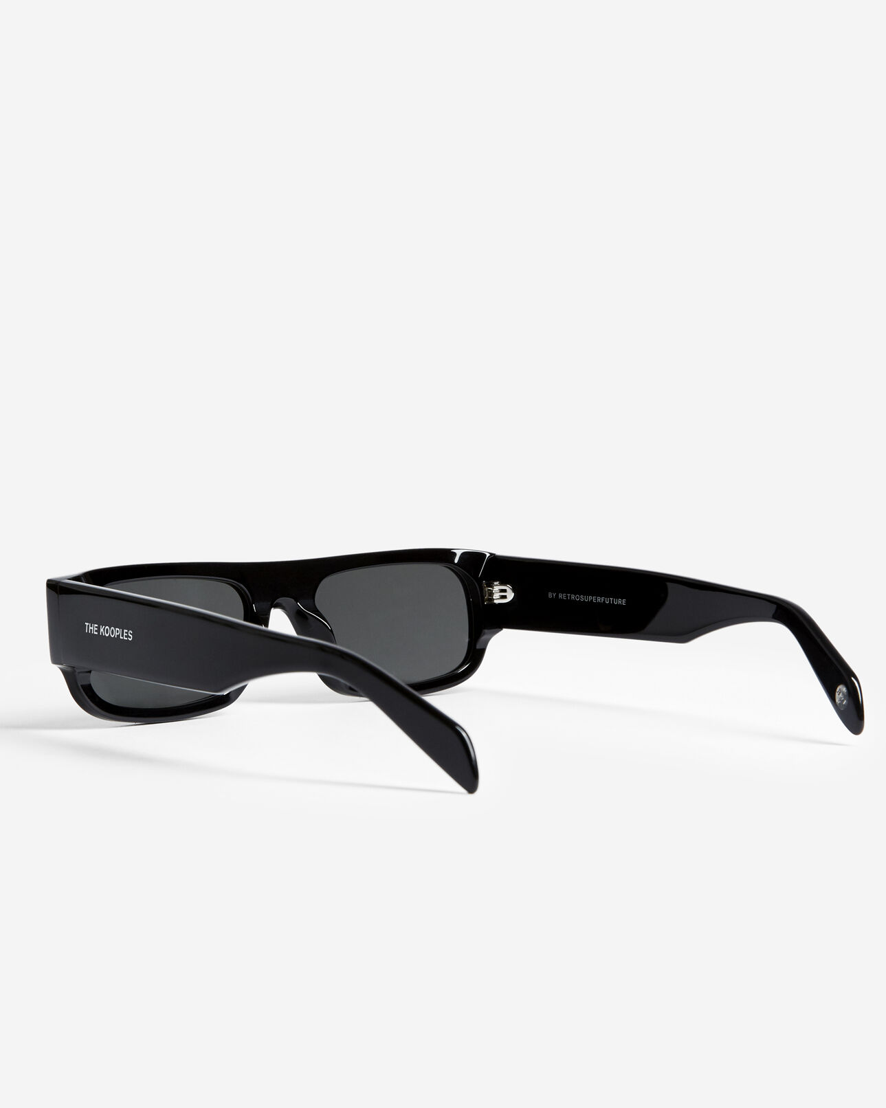 The Kooples FEMME BLACK lunettes de soleil electro noires