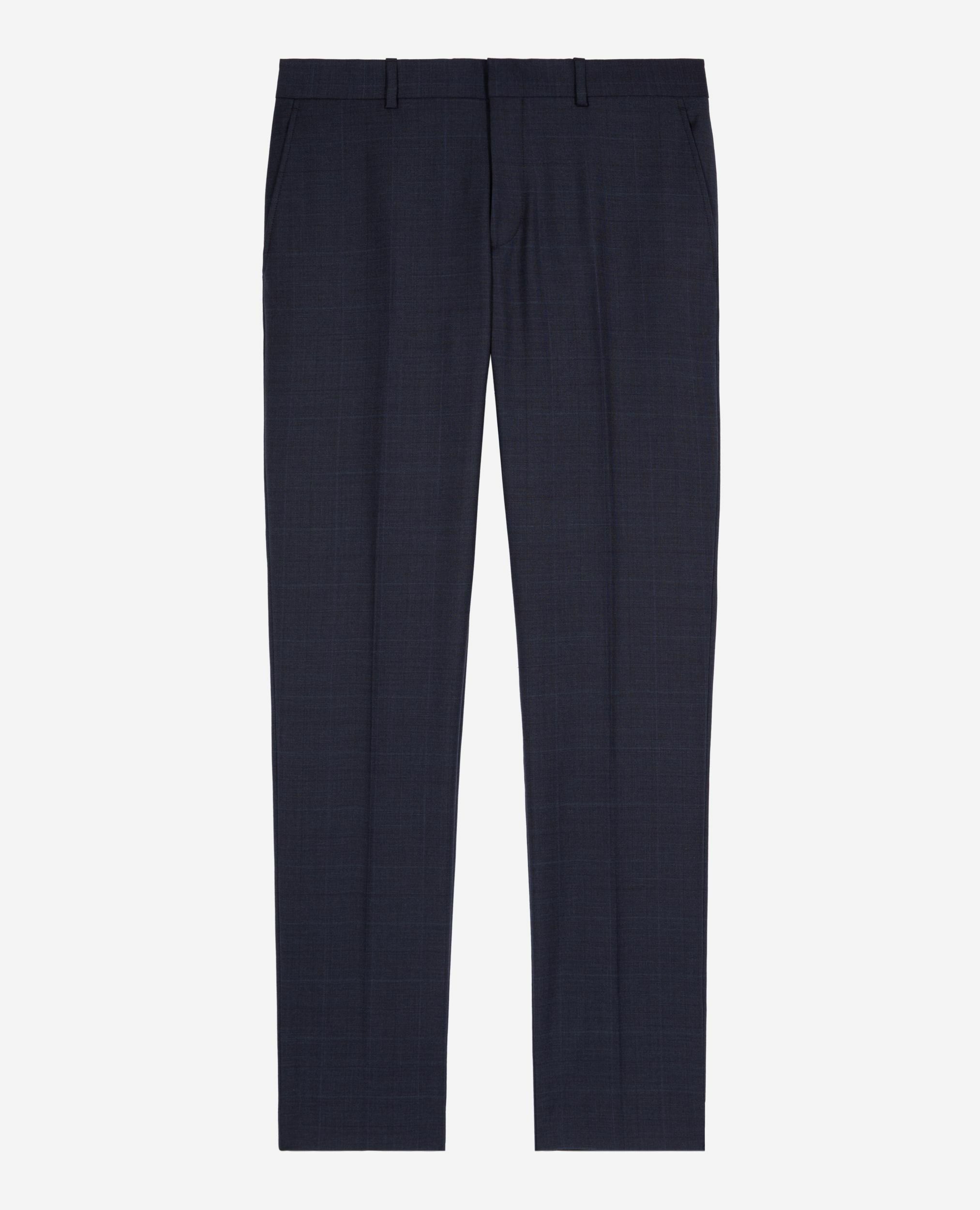 Navy tailored suit pants, NAVY, hi-res image number null