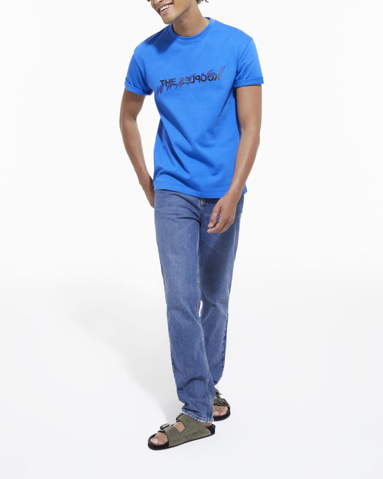 The Kooples HOMME INK BLUE t-shirt what is bleu