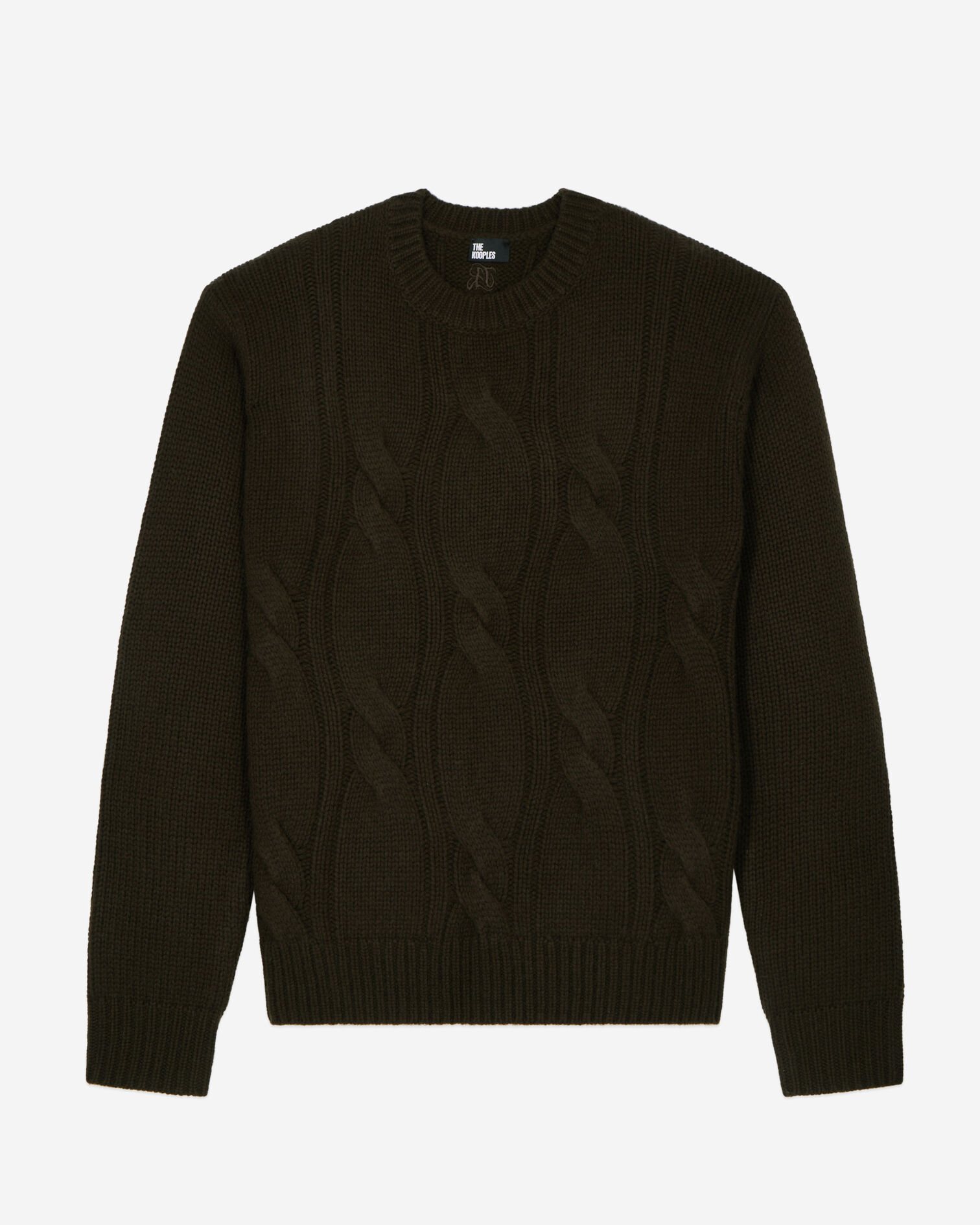 Pull en cachemire vert foncé, DARK GREEN, hi-res image number null