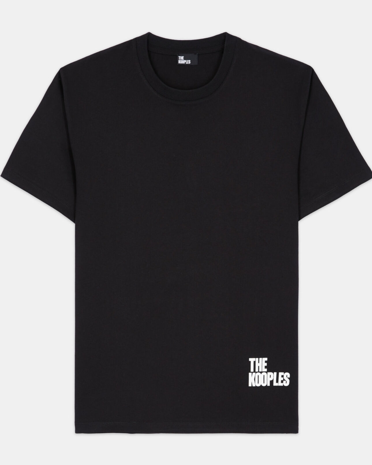 The Kooples MEN BLACK the kooples black logo t-shirt
