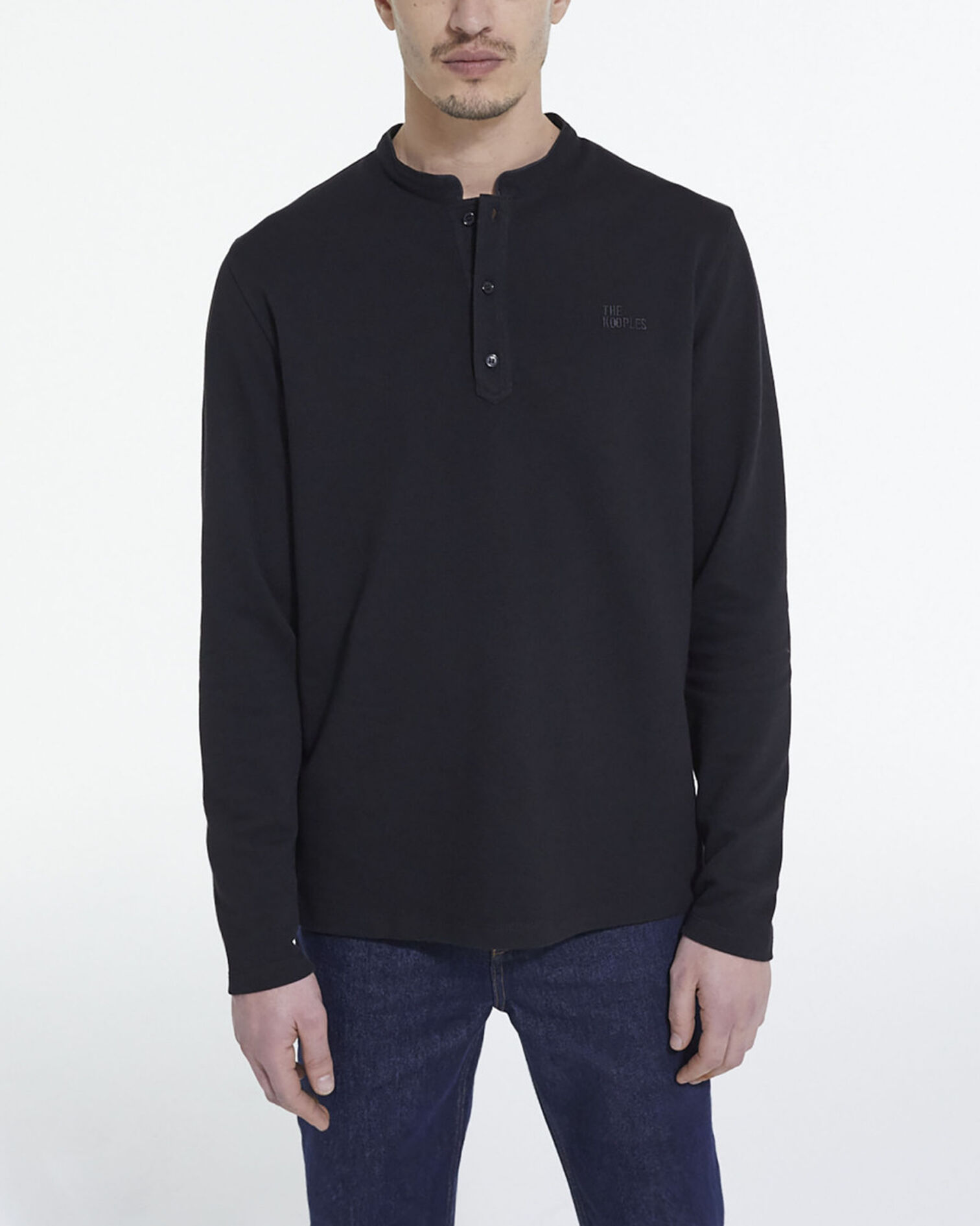 The Kooples black logo polo, BLACK, hi-res image number null