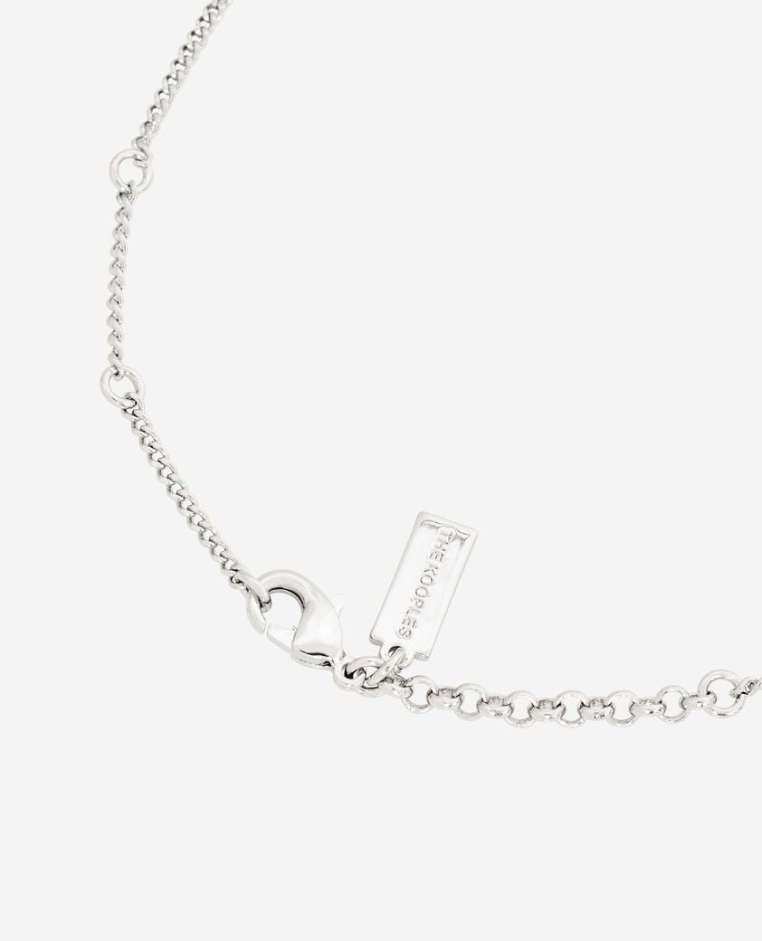 The Kooples HOMME SILVER collier avec pendentif argenté