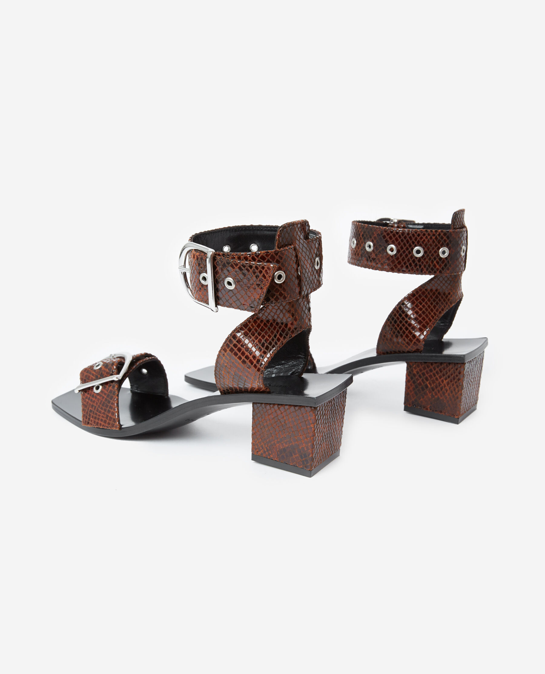 Sandales talons python cheap