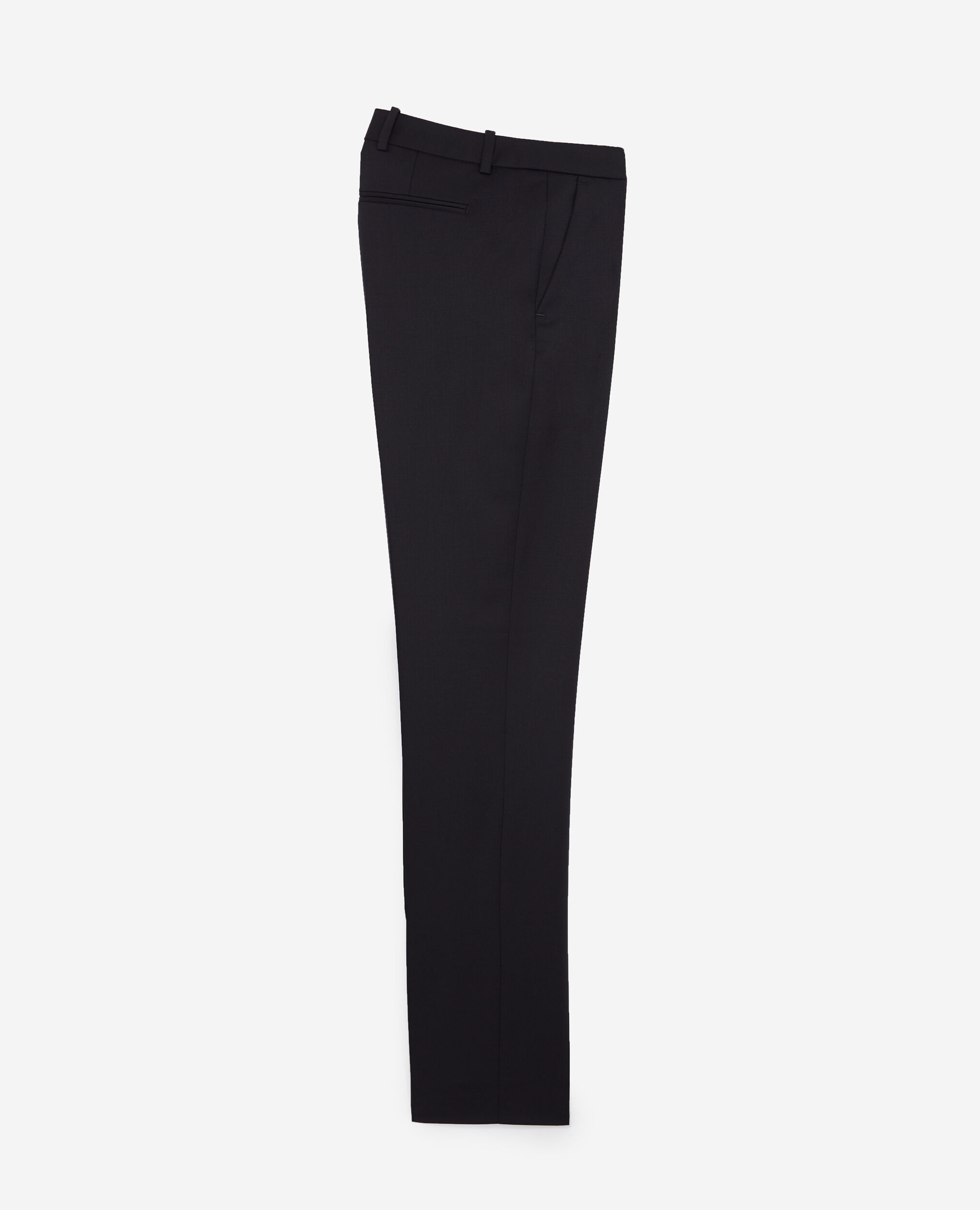 Pantalón de traje azul marino de lana, DARK NAVY, hi-res image number null