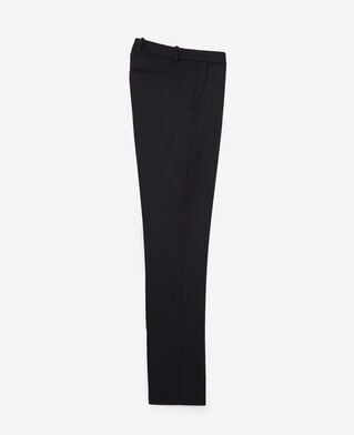 The Kooples MUJER DARK NAVY pantalón de traje azul marino de lana