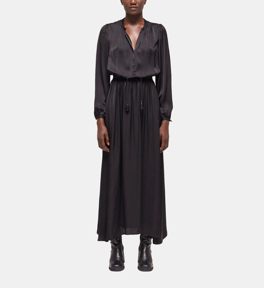 Long hotsell black dress