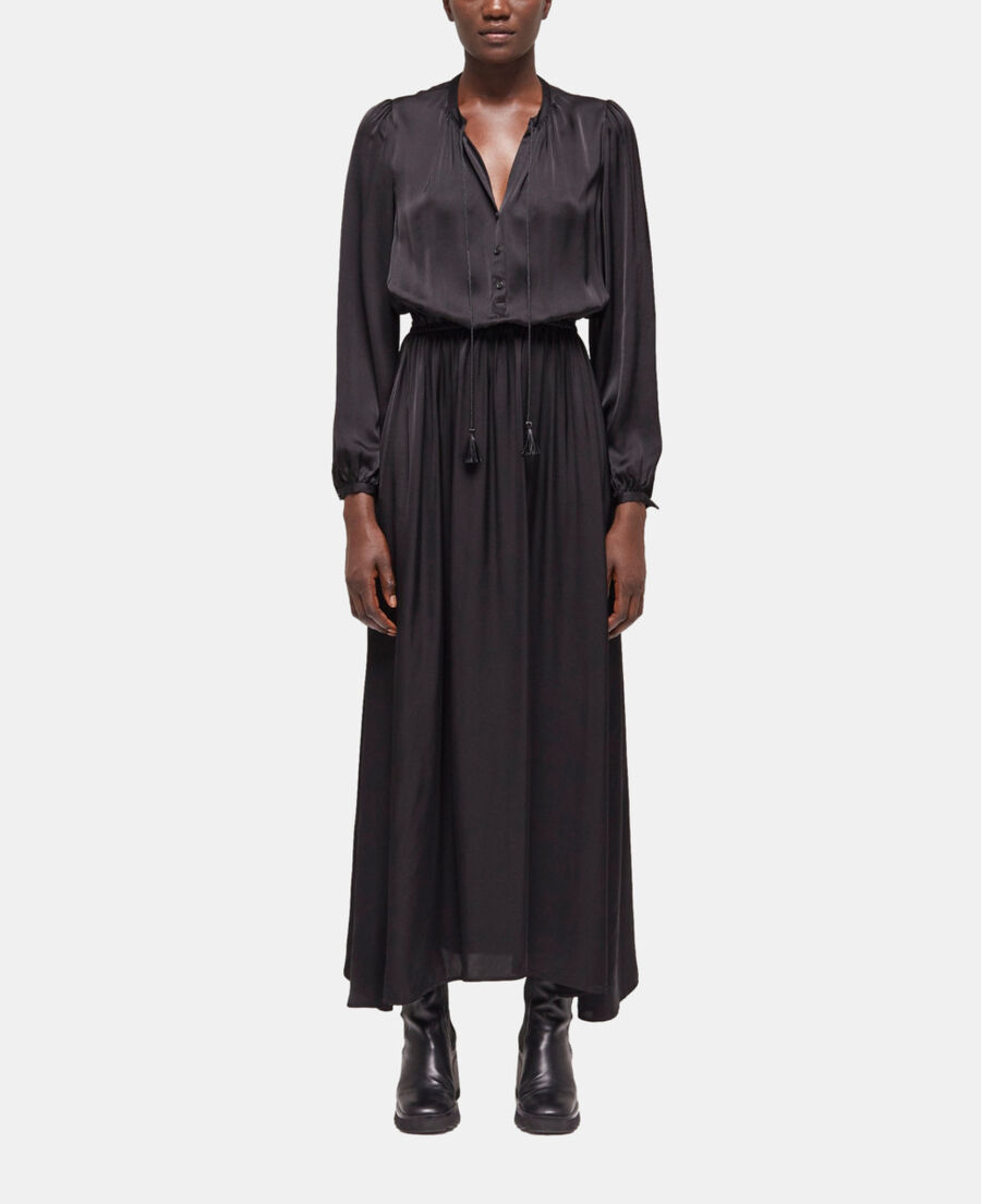 robe longue noire
