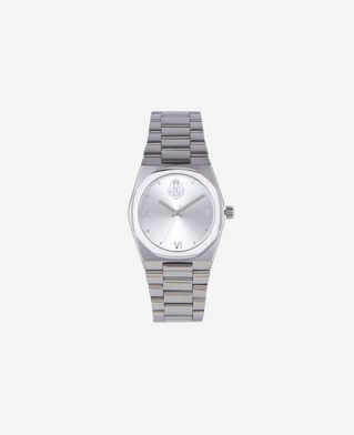 The Kooples M SILVER silver coat of arms watch