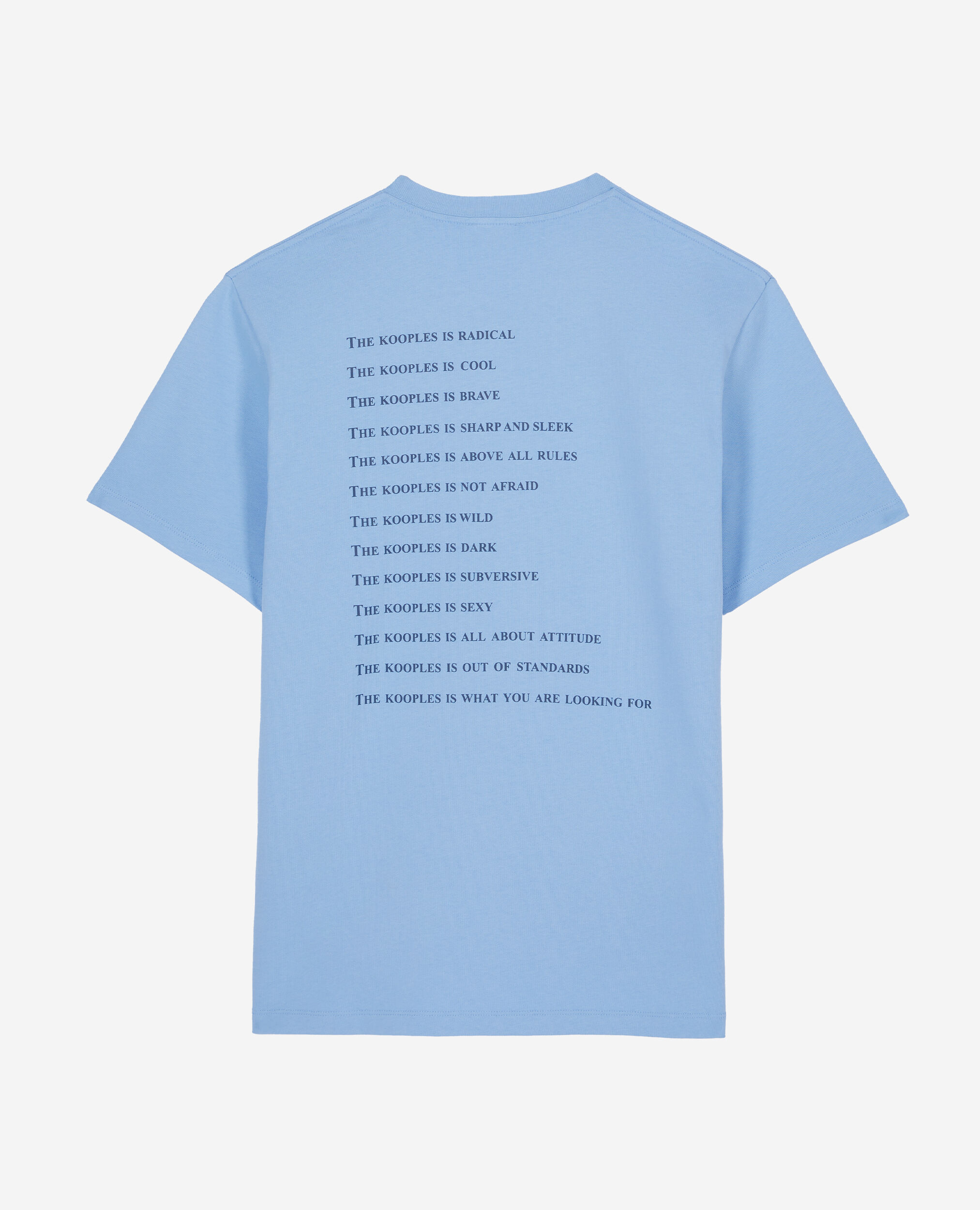 Camiseta What is azul cielo, STEEL BLUE, hi-res image number null