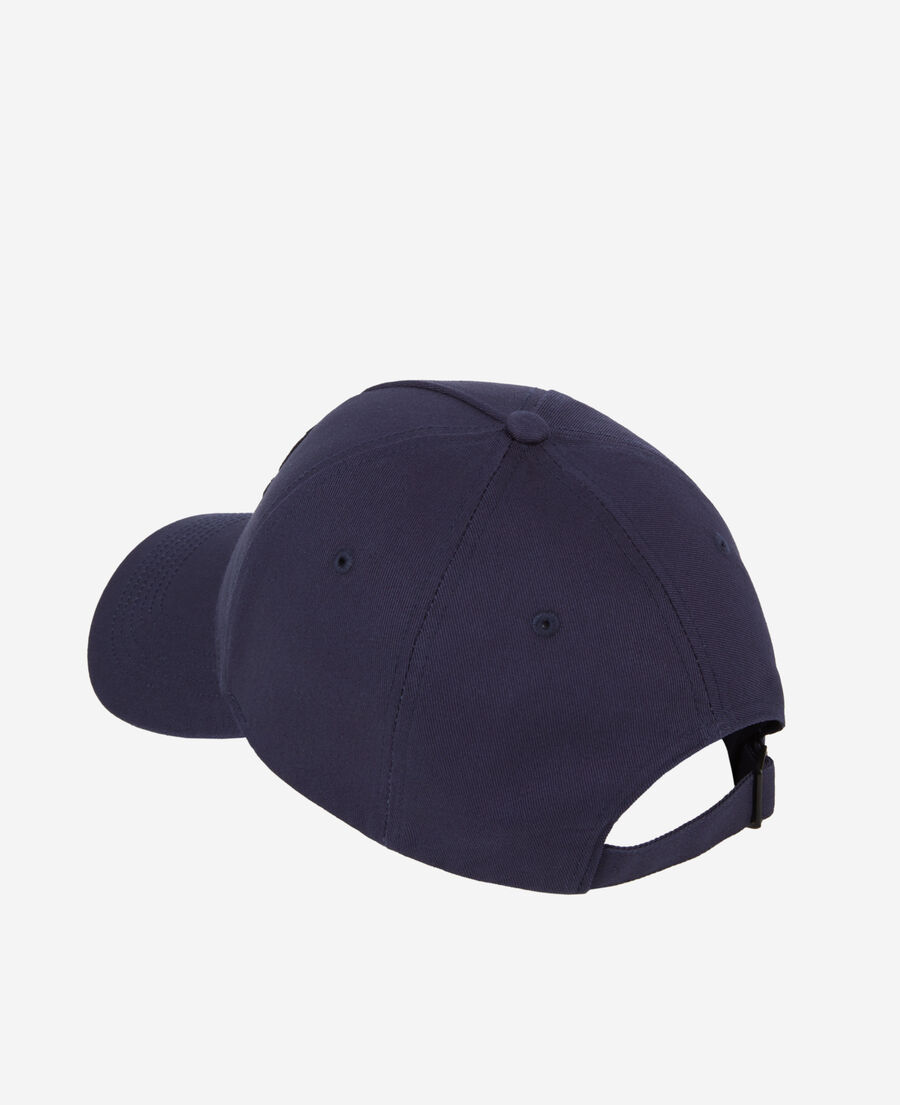 casquette bleu marine avec patch tk